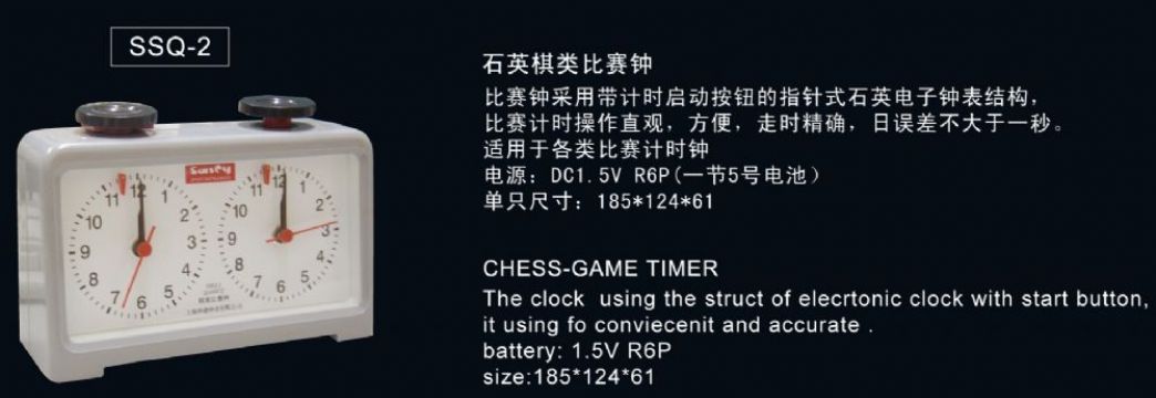 點擊查看詳細(xì)信息<br>標(biāo)題：SSQ-2石英棋類比賽鐘 閱讀次數(shù)：2536