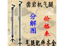 點(diǎn)擊查看詳細(xì)信息<br>標(biāo)題：氣腿式鑿巖機(jī)氣腿分解圖 氣腿配件 支腿配件 FT160系列氣腿配 閱讀次數(shù)：261